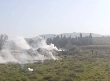 Suffocation injuries during clashes, after settlers stormed Tuqu &acute;