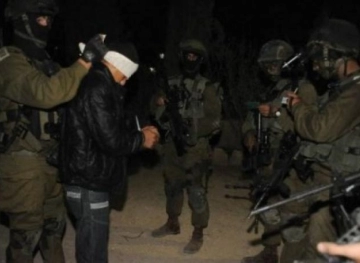 The occupation arrested a young man from eastern Qalqilya