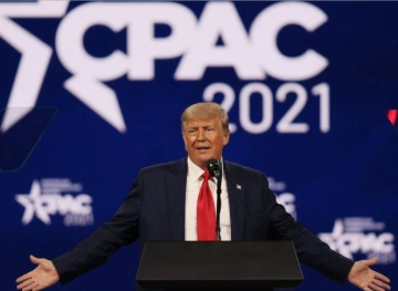 Trump &quot;regrets&quot; &quot;Capitol events&quot; and vows to take the lead of the &quot;Republican&quot; toward victory a third time
