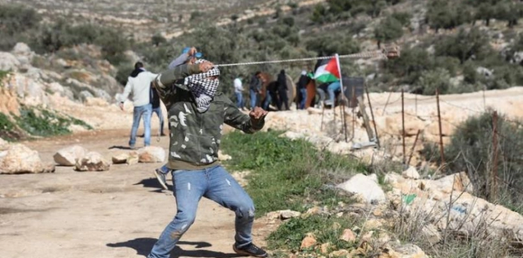 Confrontations and a march rejecting the establishment of a settlement outpost and the demand for its removal in Deir Jarir