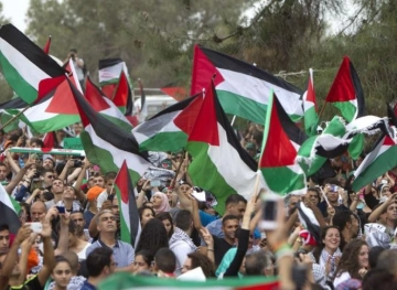 The inside Palestinians are preparing for a rally against the racial &quot;law of nationalism&quot;.