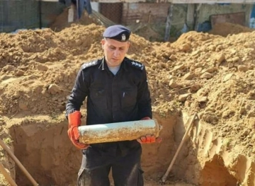 An Israeli phosphorous shell was found in Gaza