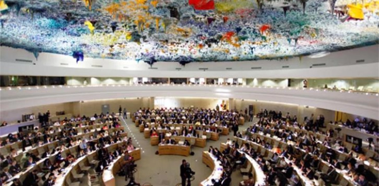 The Human Rights Council adopts the Palestine Resolution on the human rights situation and the duty to ensure accountability and justice