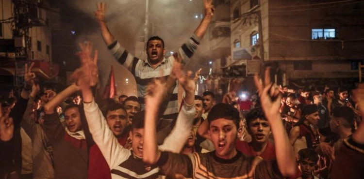 For the second day ... Spontaneous marches in Gaza in solidarity with the Jerusalemites