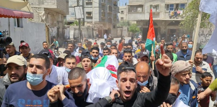 He was martyred in 2018 ... Rafah The body of the child martyr Abu Jazar was buried