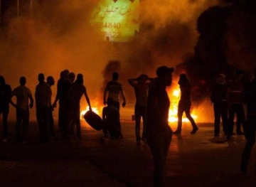 Jenin: Clashes with the occupation forces at the Jalameh checkpoint