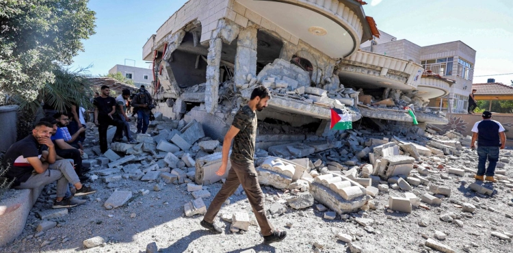 The US Embassy condemns Israel&acute;s demolition of the home of prisoner Shalabi
