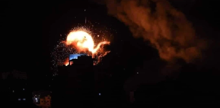 Israeli shelling of Gaza Strip now