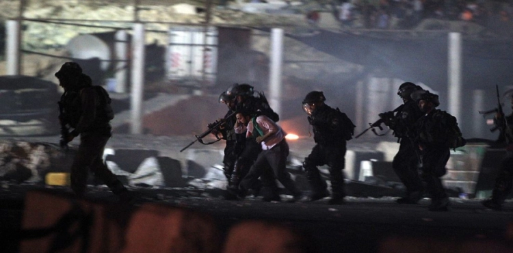 The occupation arrests 9 citizens