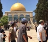 71 Jewish settlers and students break into AL-AQSA with heavy security