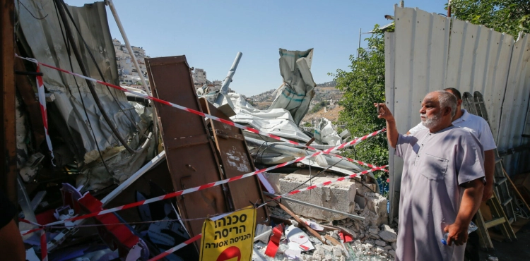 12 American institutions call on the President of Congress to intervene to stop the demolition of homes in the Silwan neighborhood