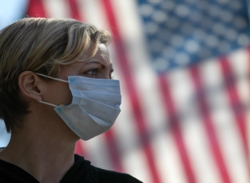 The high number of COVID-19 cases is hampering the growth of the US economy