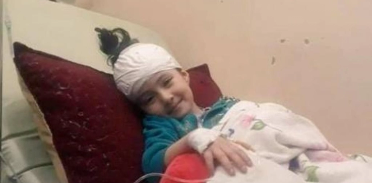 A child died from Gaza while receiving treatment without her parents. In Jerusalem