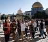 Hundreds of settlers storm the courtyards of the Holy Al-Aqsa Mosque