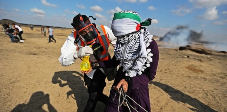 96 casualties in Friday &quot;The Balfour Declaration falls&quot; east of the Gaza Strip