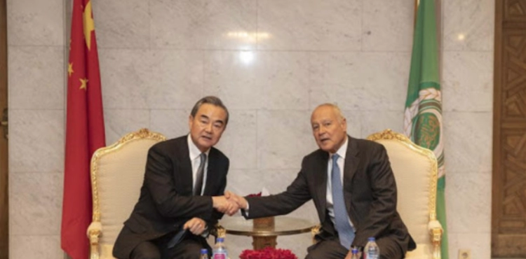 The Arab League and China stress the importance of a just, comprehensive and lasting solution to the Palestinian issue