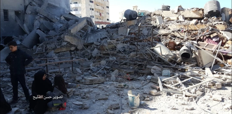 They destroyed the joy of my daughter the bride: The reaction of a Palestinian woman. The occupation destroyed their home in Gaza