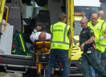 Witness: Massacre attack on two mosques during Friday prayers in New Zealand