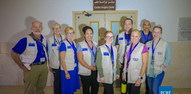 The arrival of an American medical delegation specialized in pediatric heart surgery to the Gaza Strip