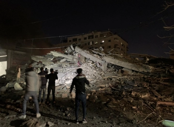 Press release: Occupation events coverage of crimes in Gaza by targeting media headquarters