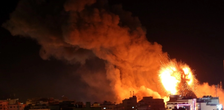 The government media publishes the results of the continuous aggression of the occupation on Gaza for the seventh day