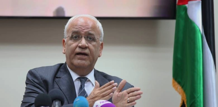 Erekat sends an official message to the United Nations on the Children of Palestine