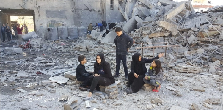 They destroyed the joy of my daughter the bride: The reaction of a Palestinian woman. The occupation destroyed their home in Gaza