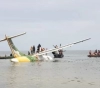 Plane wreckage recovered from Lake Victoria in Tanzania