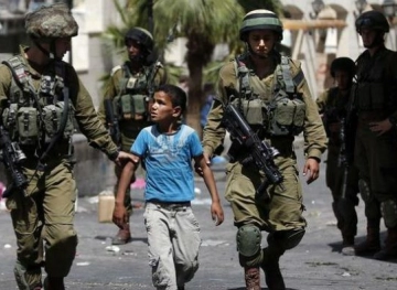 The occupation arrests a child from his school in Jericho