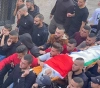 The funeral of the martyr Saadi in Jenin camp