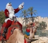 Palestinian Santa Claus brings joy to occupied Jerusalem