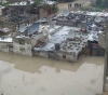 Houses flooded and streets damaged due to heavy rains in Gaza