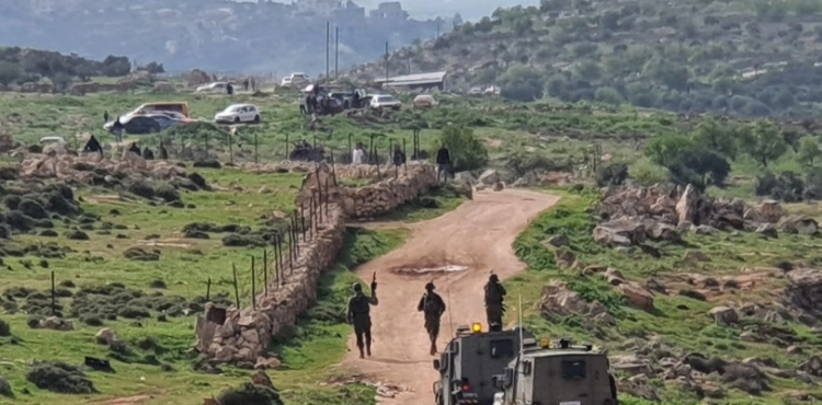 10 civilians were shot and dozens suffocated during the occupation suppression of the Beit Dajan march