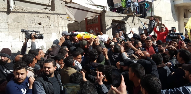 Gaza&acute;s body of martyr Abu Jabal is common