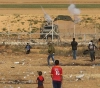 The occupation suppresses the gatherings of young men on the Gaza borders