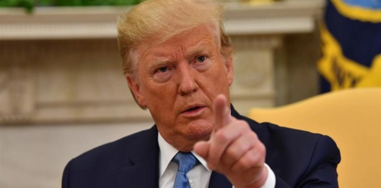Trump: The Palestinians will remain outdoors alone