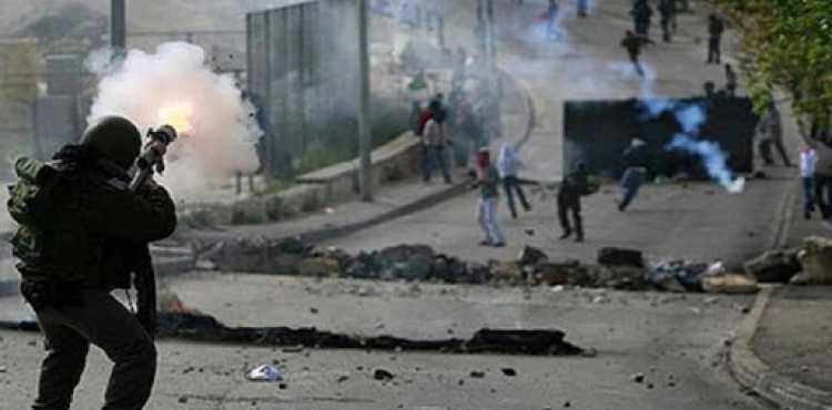 Rubber bullets and suffocation injuries in the Kafr Qaddum clashes