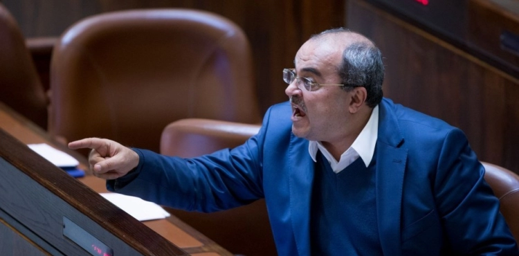 Tibi: I do not rule out that Netanyahu is doing a new aggression against Gaza